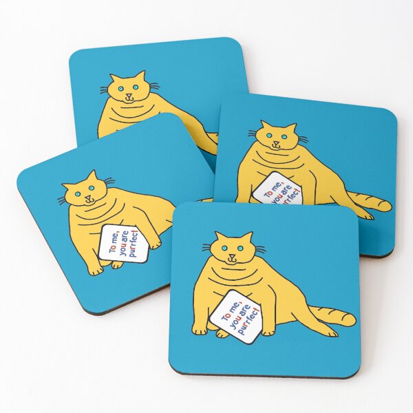 Item preview, Perfect Chonk Cat Says You are Purrfect designed and sold by ellenhenry.