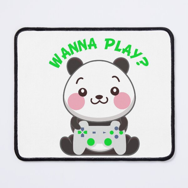 Item preview, Funny Panda Gamer designed and sold by HasCreations.
