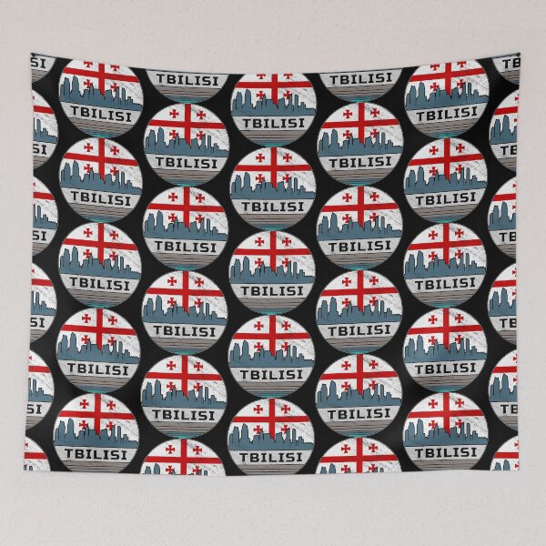 Item preview, Tbilisi Tiflis Georgia Flag Georgian Patriot designed and sold by TheAplus.