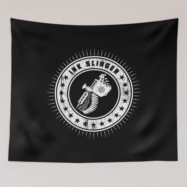 Item preview, Ink Slinger Distressed Tattoo Artist  designed and sold by tronictees.