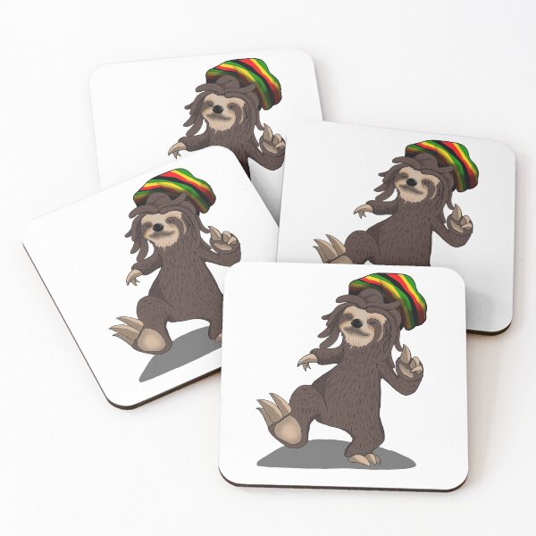Item preview, rastafarian sloth designed and sold by adrart7.