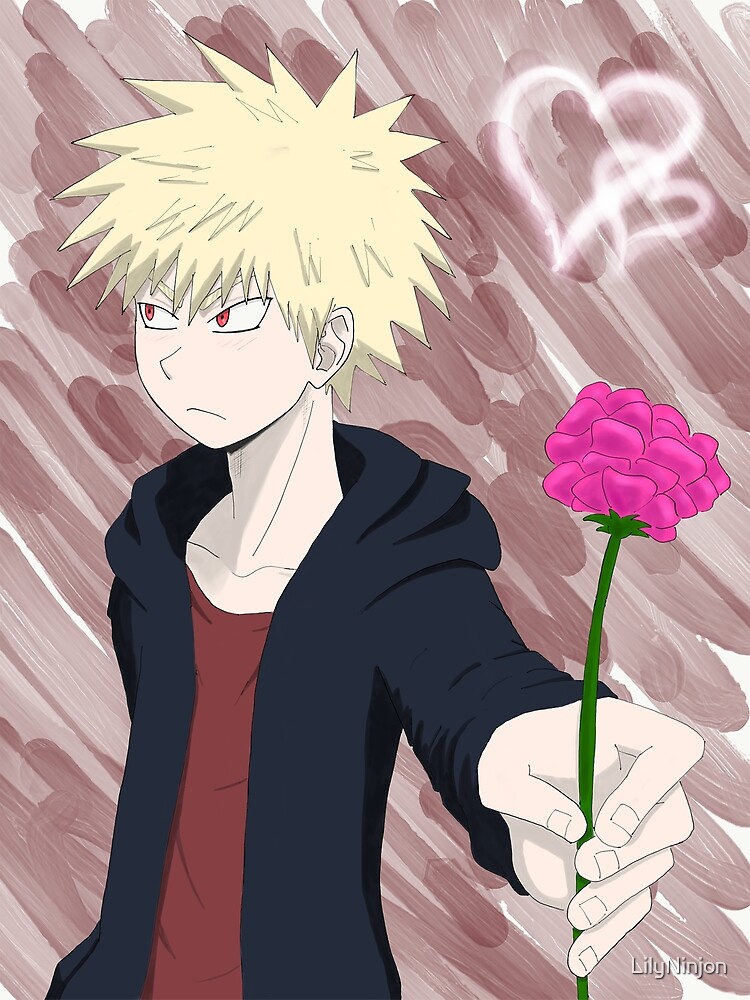 Bakugo Fanart For Fangirls Poster By Lilyninjon Redbubble