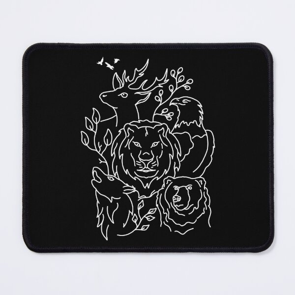 Item preview, Animals Jungle Minimalist designed and sold by ethnicdrawing.