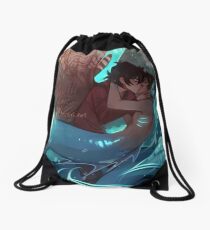 Kiss Kiss Drown at Sea Drawstring Bag