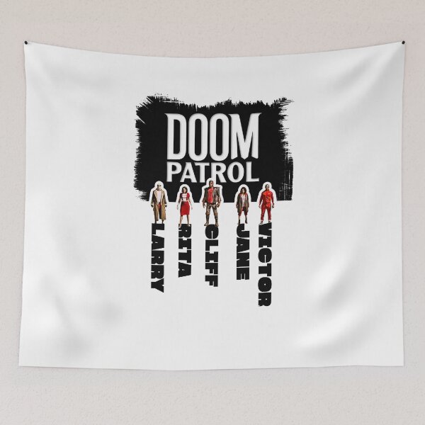 Item preview, Doom Patrol Team designed and sold by The Cosmic Turtle.