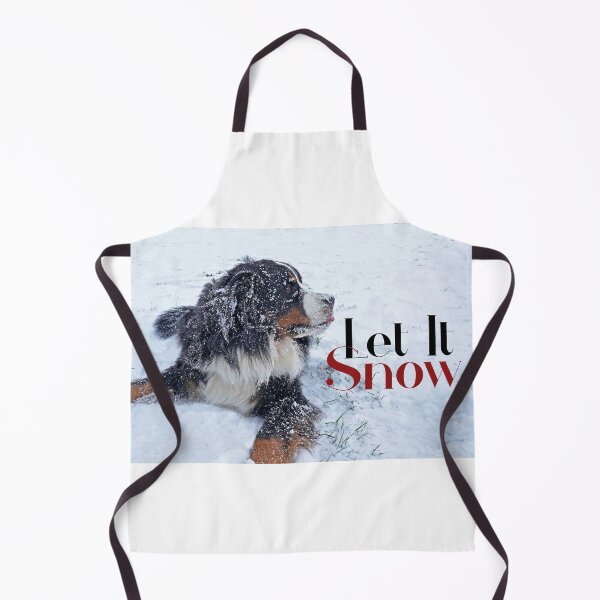 Item preview, Let it snow - Bernese Mountain Dog designed and sold by AlbertandOlly.