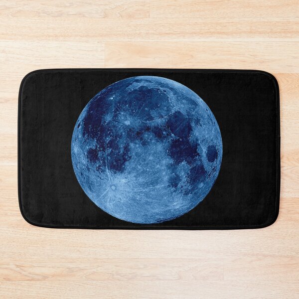 Item preview, Blue Full Moon / Circle / Full Moon / Blue Moon / Night Sky / Sticker / Dark designed and sold by AnnaWander.