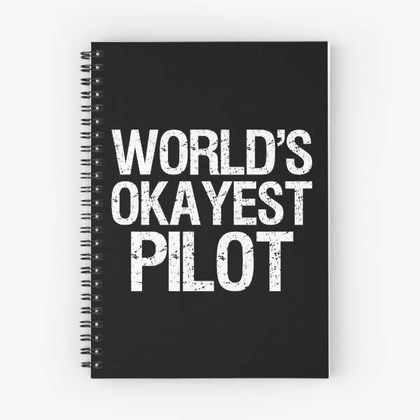 Item preview, World's Okayest Pilot II designed and sold by Lemon Pepper.