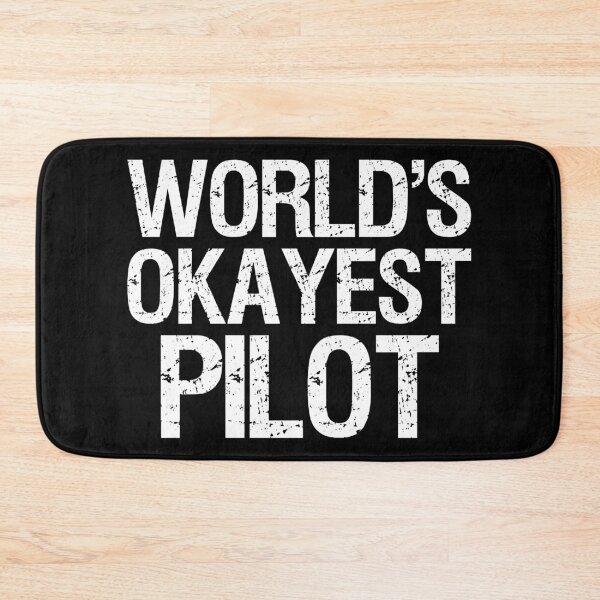 Item preview, World's Okayest Pilot II designed and sold by Lemon Pepper.