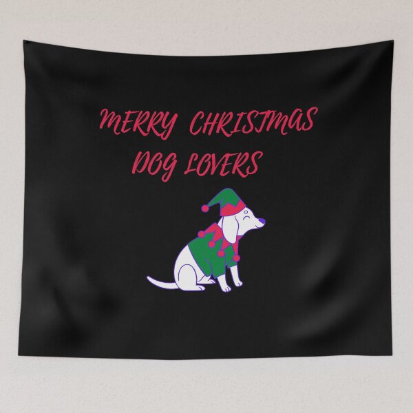 Item preview, Merry Christmas dog lovers designed and sold by basileiossav.
