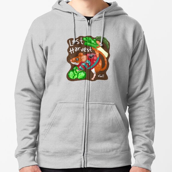 Last Harvest - Deer Mouse Zipped Hoodie