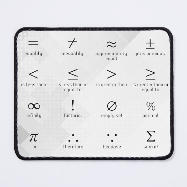 Item preview, Math Symbols designed and sold by ThalassaStudios.