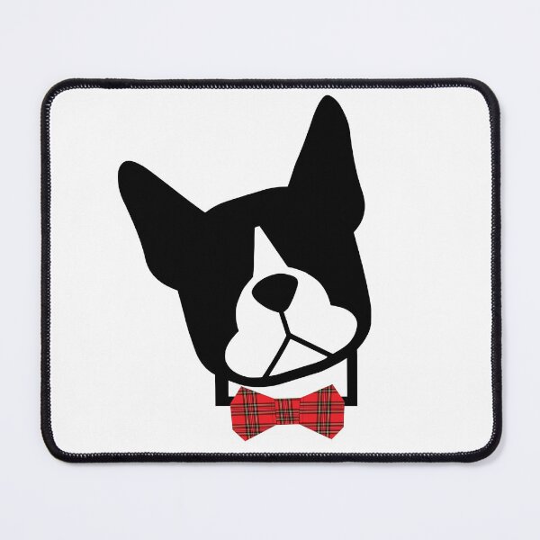 Item preview, Classic Boston Terrier head tilt with bowtie - Boston Terrier gifts designed and sold by smooshfaceutd.