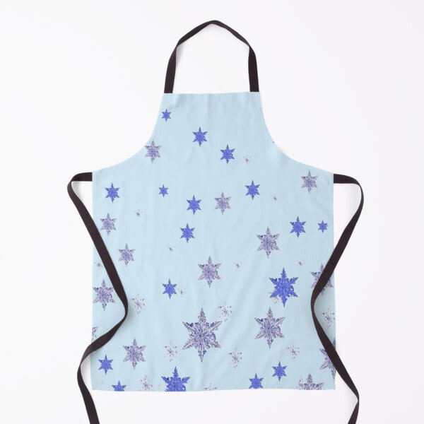 Item preview, WINTER SNOWFALL SNOWFLAKES ABSTRACT LIGHT BLUE ART designed and sold by sharlesart.