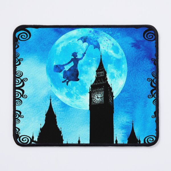 Item preview, Magical Watercolor Night - Mary Poppins designed and sold by maryedenoa.