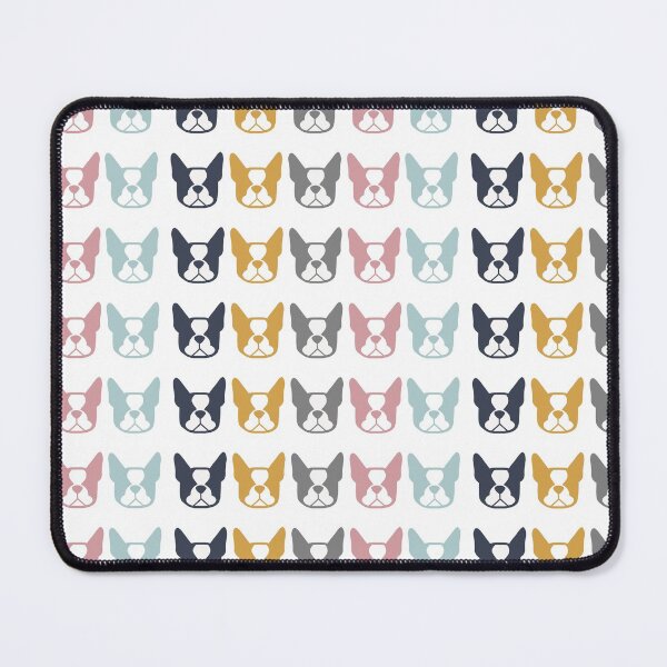 Item preview, Boston Terriers in a row - multi colored Boston dogs: color series 2 - Boston Terrier gifts designed and sold by smooshfaceutd.