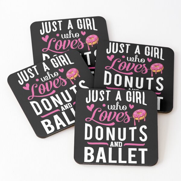 Artikelvorschau, Nur ein Mädchen, das Donuts und Ballett liebt - süße mädchenhafte Ballett-Tänzer-Geschenkidee für Ballerina entworfen und verkauft von Prince - Bestseller ★★★★★.