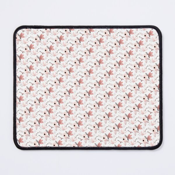 Item preview, muted pink floral designed and sold by girlwithlatte.