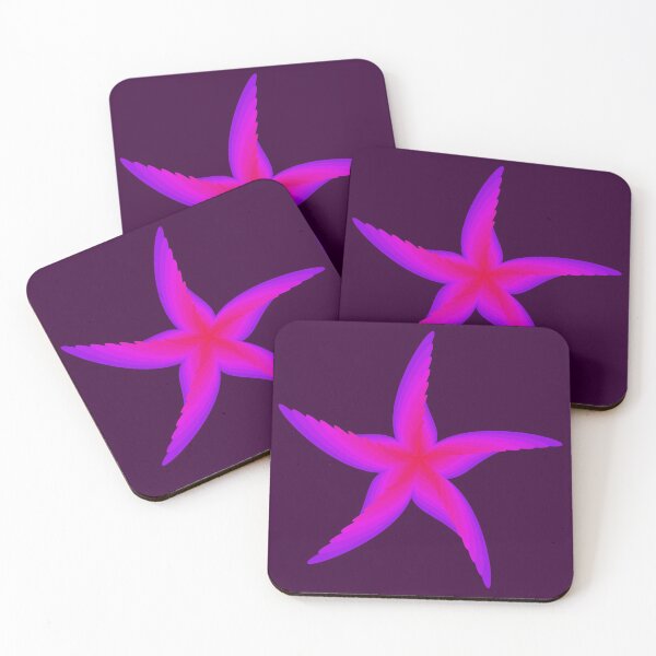 Item preview, Pop Art Pink and Purple Sea Star designed and sold by BloomCatB.