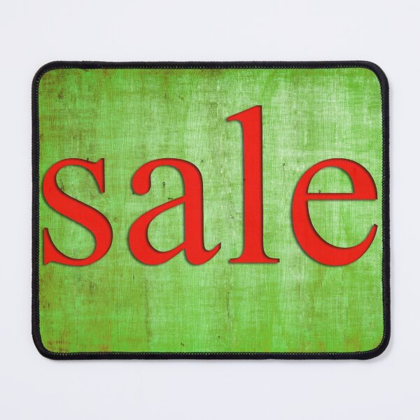 Item preview, Red Sale tag on green background. designed and sold by IaroslavB.