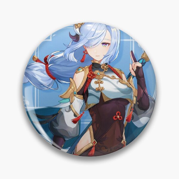 Item preview, Shenhe - Genshin Impact designed and sold by Omagatoki.