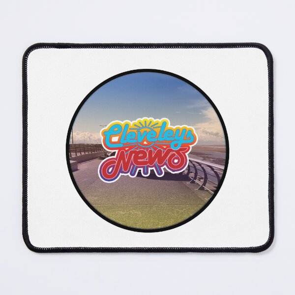 Item preview, Cleveleys News Logo in circle designed and sold by CleveleysNews.