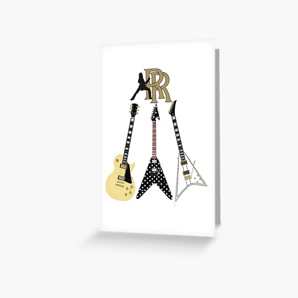 Randy Rhoads Collection Greeting Card