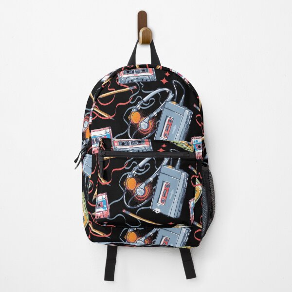 Item preview, Retro Walkman and Cassette Tapes Pencil Pattern designed and sold by grafikis.
