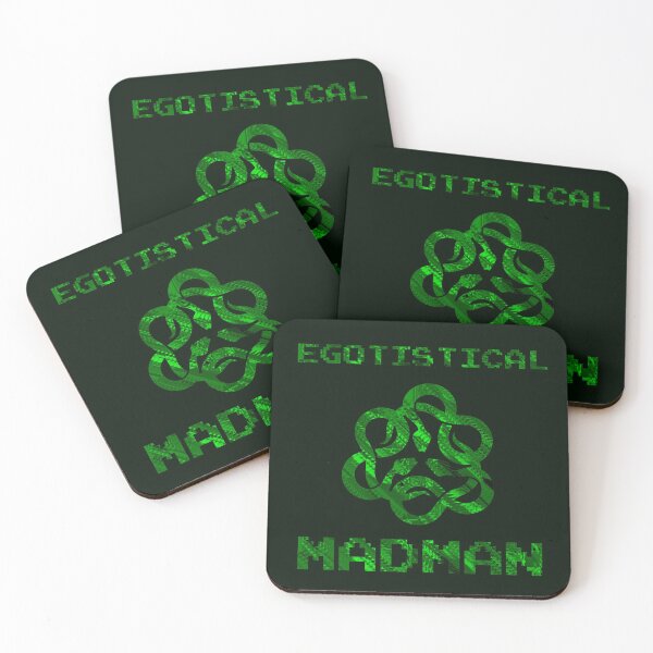 Item preview, Jungle green Egotistical Madman Syphus quote  designed and sold by YOStudios.