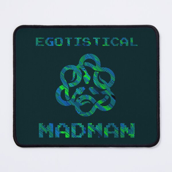 Item preview, Blue-green Egotistical Madman Syphus quote  designed and sold by YOStudios.