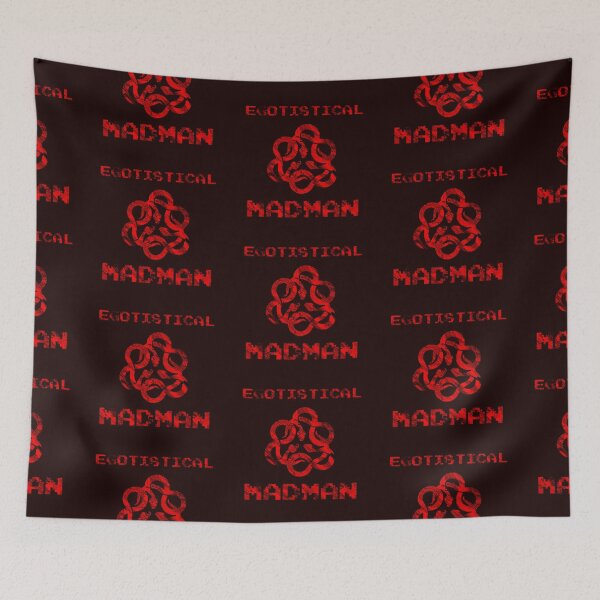 Item preview, blood red Egotistical Madman Syphus quote  designed and sold by YOStudios.