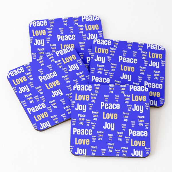 Item preview, Love Peace Joy  designed and sold by AyeAyeBeans.