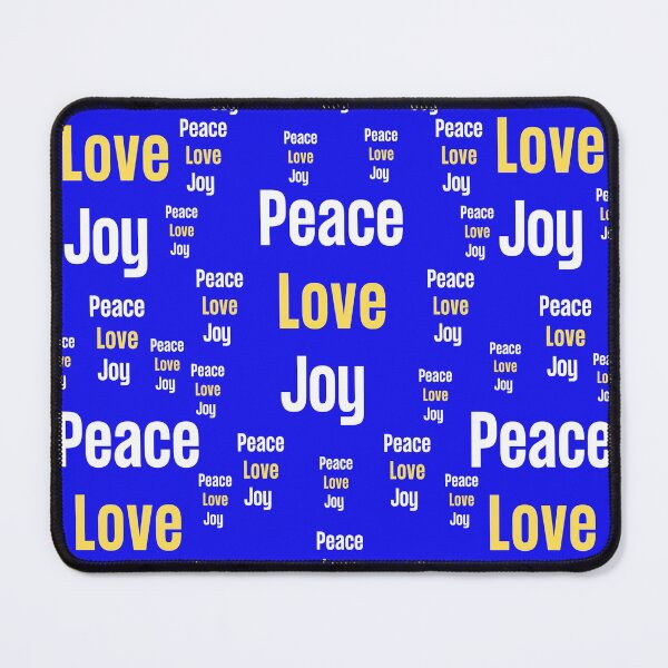 Item preview, Love Peace Joy designed and sold by AyeAyeBeans.