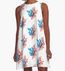 Seaweed A-Line Dress
