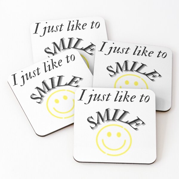 Item preview, I just Like to Smile designed and sold by If-Art.