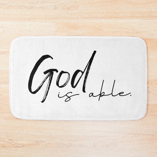 Item preview, God Is Able designed and sold by CristinCares.