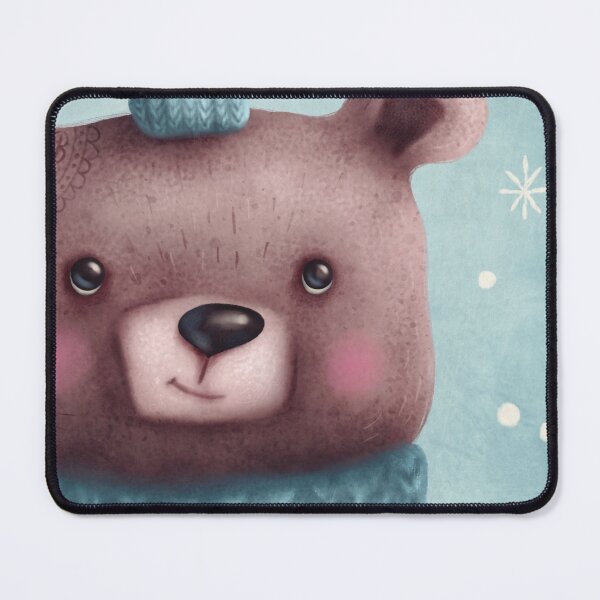 Item preview, Bear in Blue Sweater and Hat designed and sold by FinnBear.