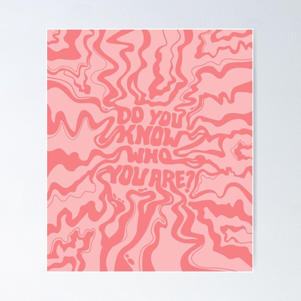 Item preview, Do You Know Who You Are - Pastel Red designed and sold by thatistt.