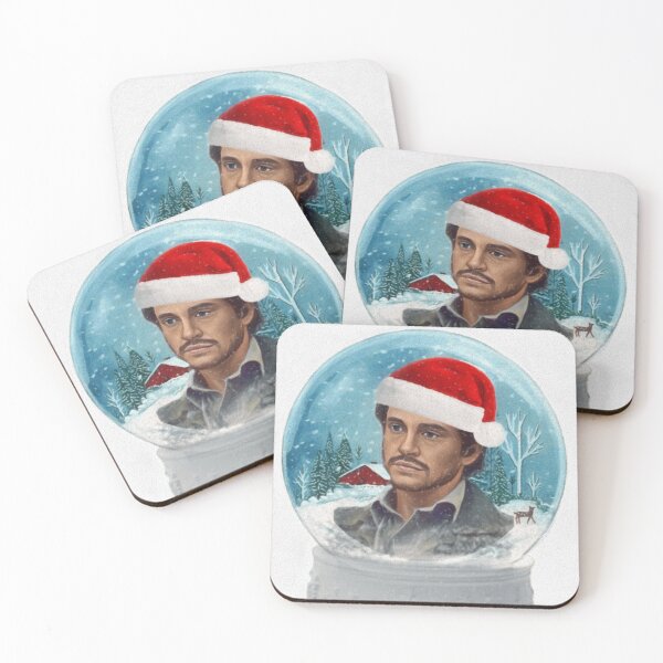 Item preview, Annoyed Will Graham in Winter Snow Globe with Santa Hat designed and sold by orionlodubyal.