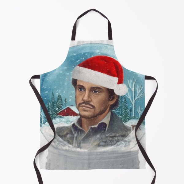 Item preview, Annoyed Will Graham in Winter Snow Globe with Santa Hat designed and sold by orionlodubyal.