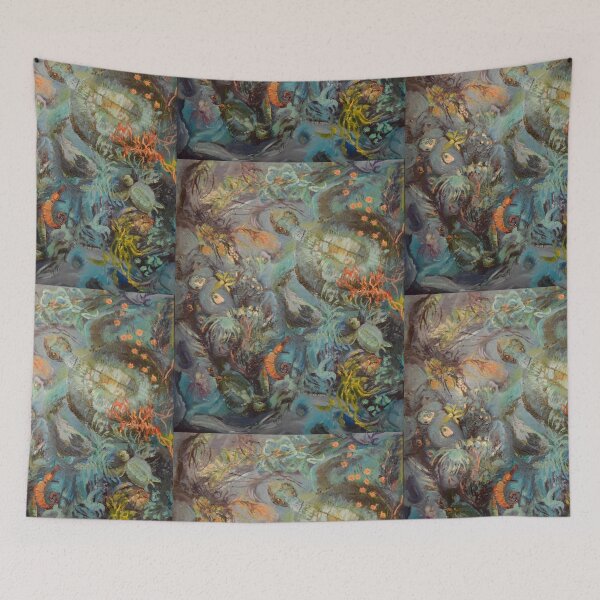 Item preview, Pacific Ocean Life designed and sold by Janice Schiff.