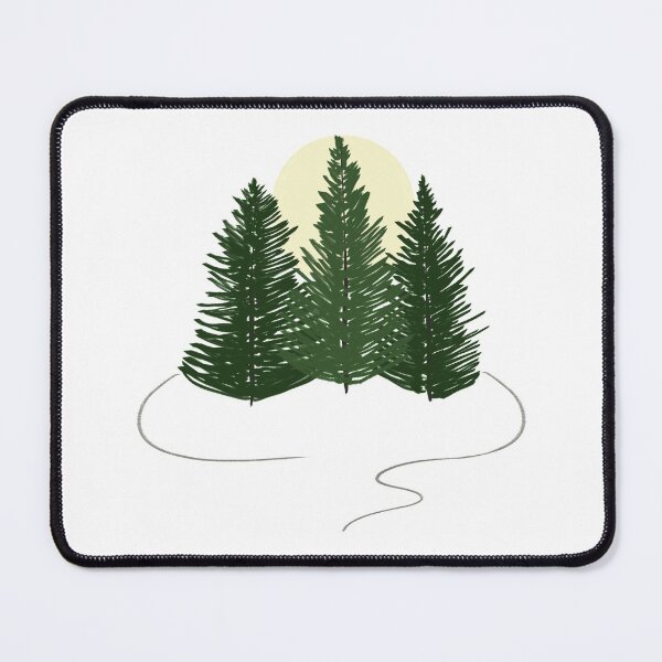 Item preview, Moonlit Pines designed and sold by CoffeeTeaDreams.