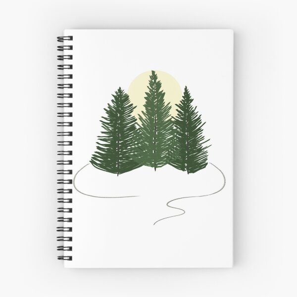 Item preview, Moonlit Pines designed and sold by CoffeeTeaDreams.