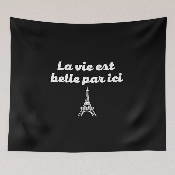Item preview, Life is good here, Paris designed and sold by Smileycreation.