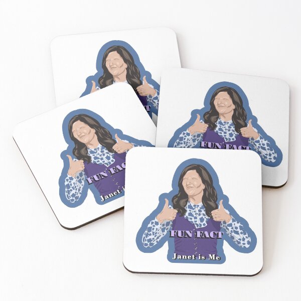 Item preview, Copy of The Good Place - Janet Sticker designed and sold by SuperbScribbles.