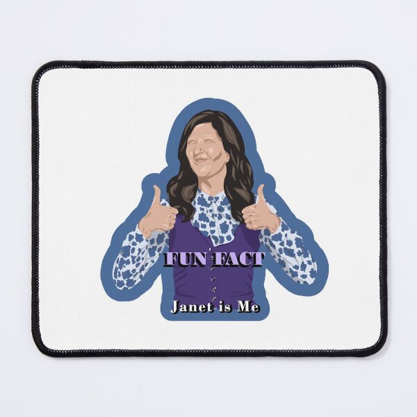 Item preview, Copy of The Good Place - Janet Sticker designed and sold by SuperbScribbles.