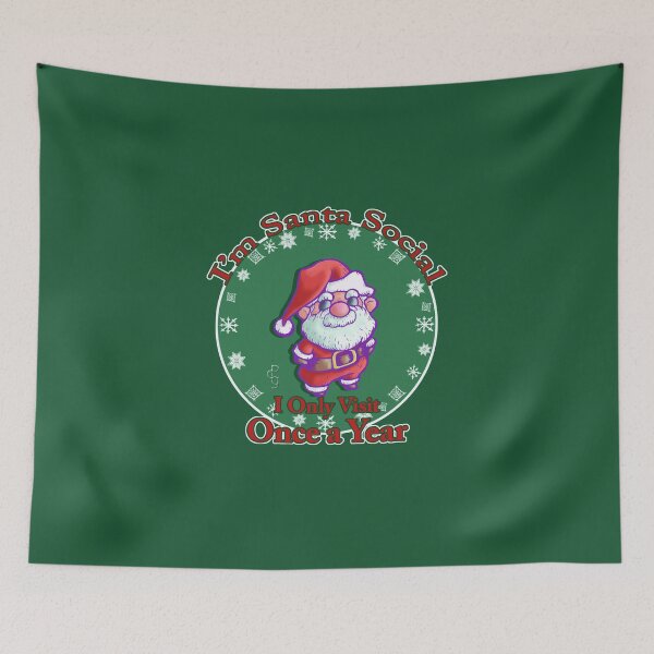 Item preview, Santa Social designed and sold by Sutilmente.