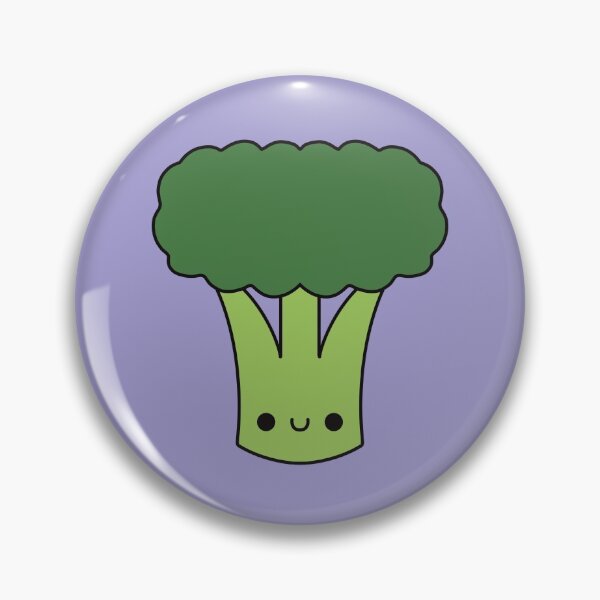 Item preview, Cute Kawaii Broccoli designed and sold by KawaiiByDice.