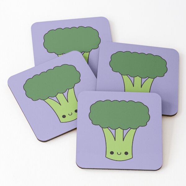Item preview, Cute Kawaii Broccoli designed and sold by KawaiiByDice.