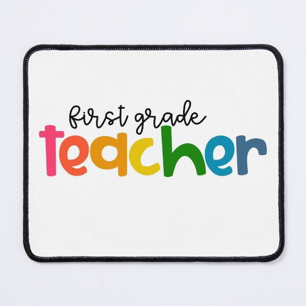 Item preview, First Grade Teacher Rainbow Design designed and sold by samanthalucha.